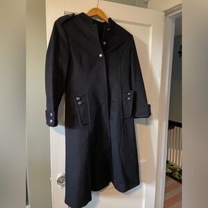 Ann Taylor black coat size 4